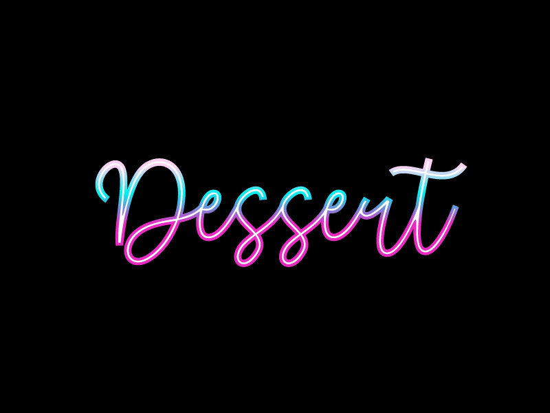 Dessert logo design by bezalel