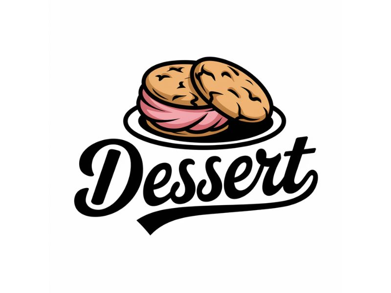 Dessert logo design by Michael Luutu
